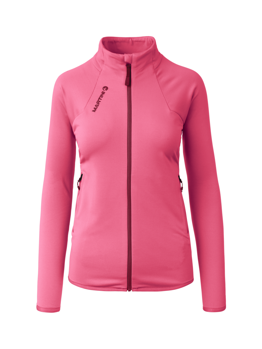 Martini Sportswear - Alpmate ML Jacket W - Midlayers in fuchsia-plume - Vorderansicht - Damen