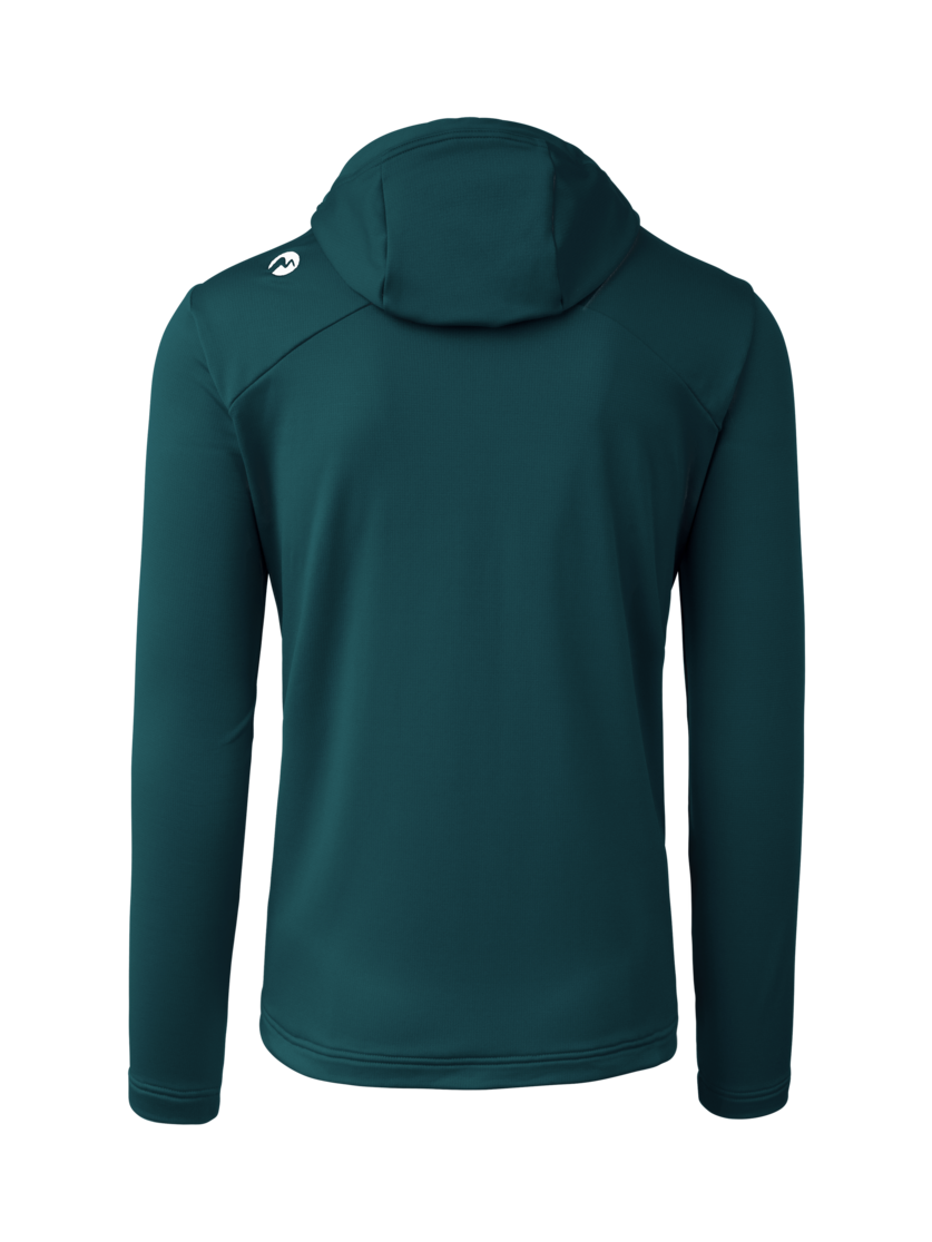 Martini Sportswear - Alpmate ML Hooded Jacket M  - Midlayers in seaport - Rückansicht - Herren