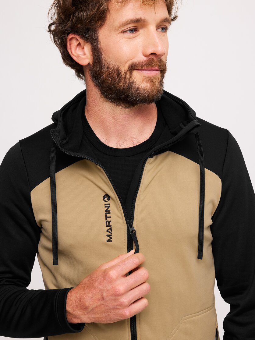 Martini Sportswear - Alpmate ML Hooded Jacket M  - Strati intermedi in true navy-black - Dettaglio 2 - Uomo