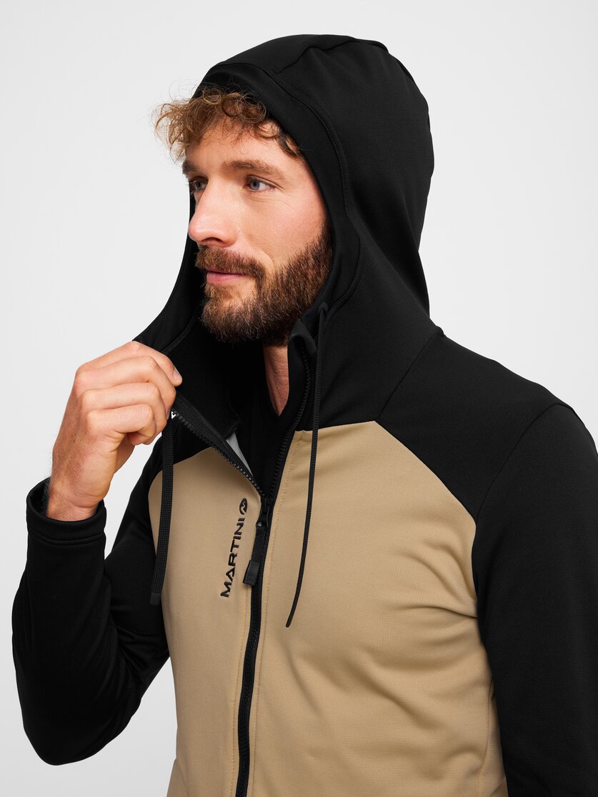 Martini Sportswear - Alpmate ML Hooded Jacket M  - Strati intermedi in true navy-black - Dettaglio 4 - Uomo
