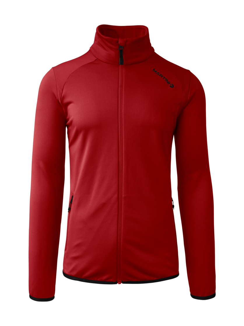 Martini Sportswear - Alpmate ML Jacket M - Strati intermedi in red moon - vista frontale - Uomo