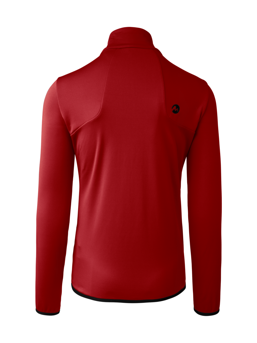 Martini Sportswear - Alpmate ML Jacket M - Strati intermedi in red moon - vista posteriore - Uomo