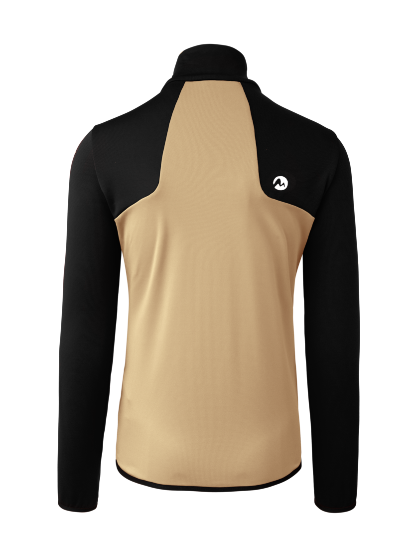 Martini Sportswear - Alpmate ML Jacket M - Midlayers in sandstone-black - Rückansicht - Herren