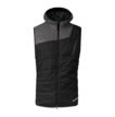 Martini Sportswear - Firstline Hybrid Vest Primaloft® M - Gilet in black-steel - vista frontale - Uomo