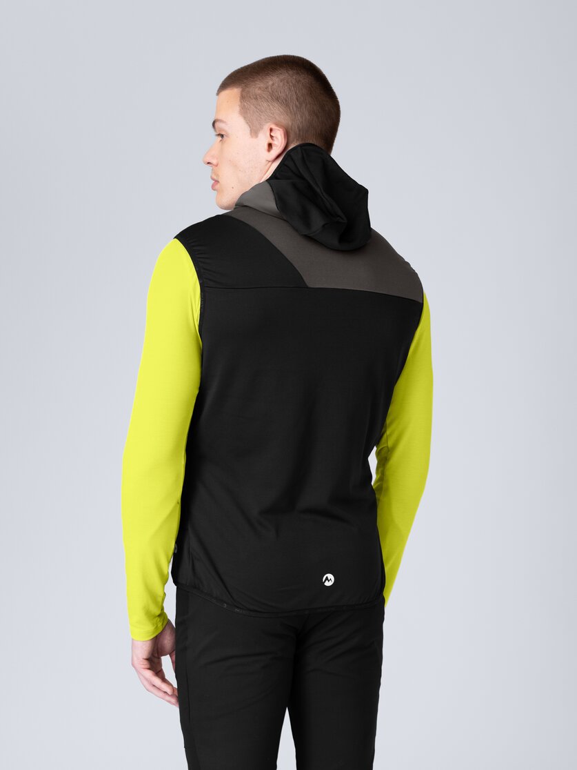 Martini Sportswear - Firstline Hybrid Vest Primaloft® M - Westen in seaport-lava - Rückansicht Model - Herren