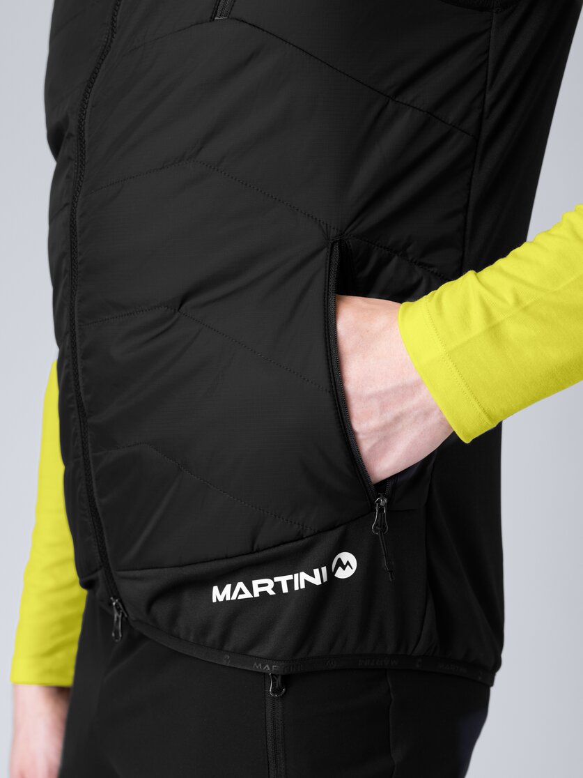 Martini Sportswear - Firstline Hybrid Vest Primaloft® M - Westen in seaport-lava - Detail 1 - Herren