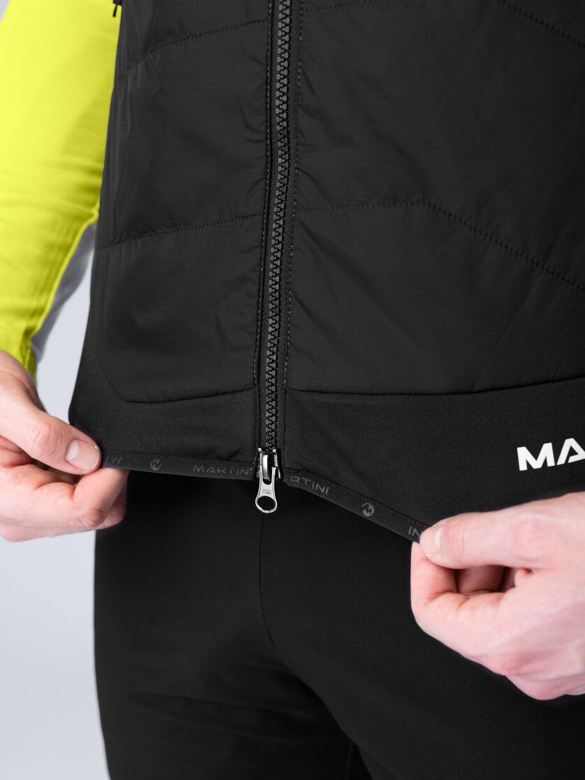 Martini Sportswear - Firstline Hybrid Vest Primaloft® M - Westen in seaport-lava - Detail 4 - Herren
