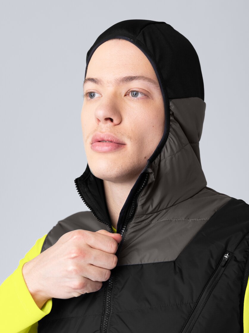 Martini Sportswear - Firstline Hybrid Vest Primaloft® M - Westen in seaport-lava - Detail 5 - Herren