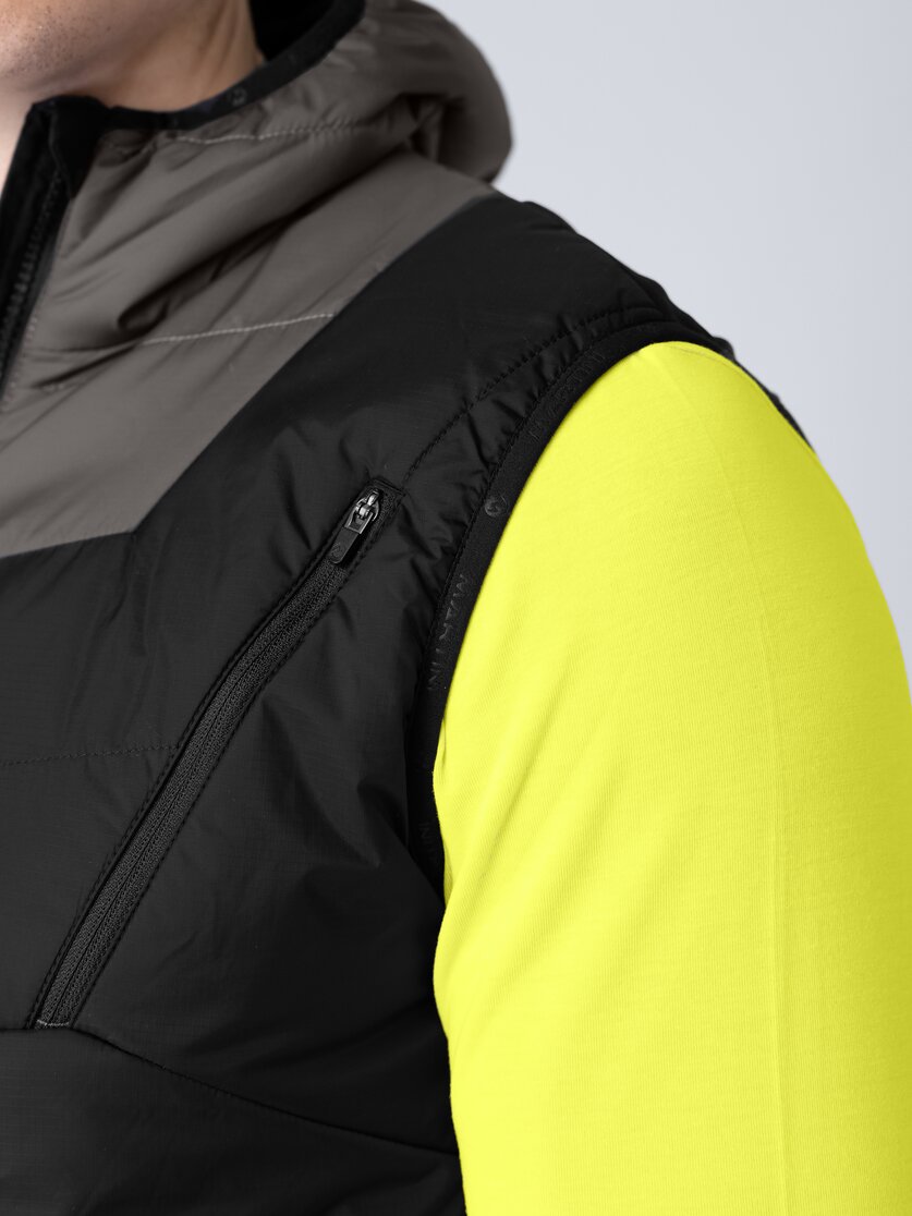 Martini Sportswear - Firstline Hybrid Vest Primaloft® M - Westen in seaport-lava - Detail 6 - Herren
