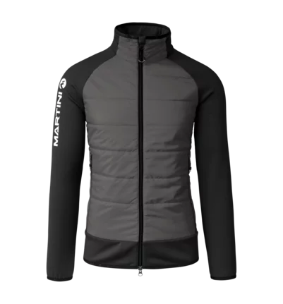 Martini Sportswear - Fullforce Hybrid Jacket Primaloft® M - Hybridjacken in black-steel - Vorderansicht - Herren