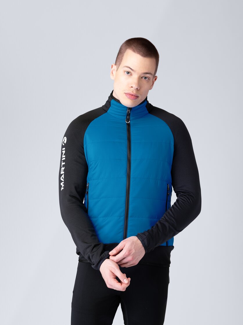 Martini Sportswear - Fullforce Hybrid Jacket Primaloft® M - Hybridjacken in mosstone-mars - Vorderansicht Model - Herren
