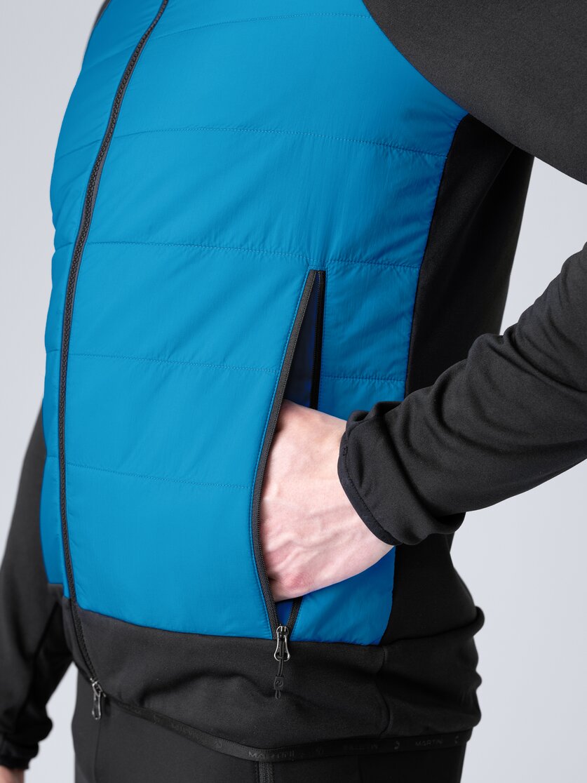 Martini Sportswear - Fullforce Hybrid Jacket Primaloft® M - Hybridjacken in mosstone-mars - Detail 1 - Herren