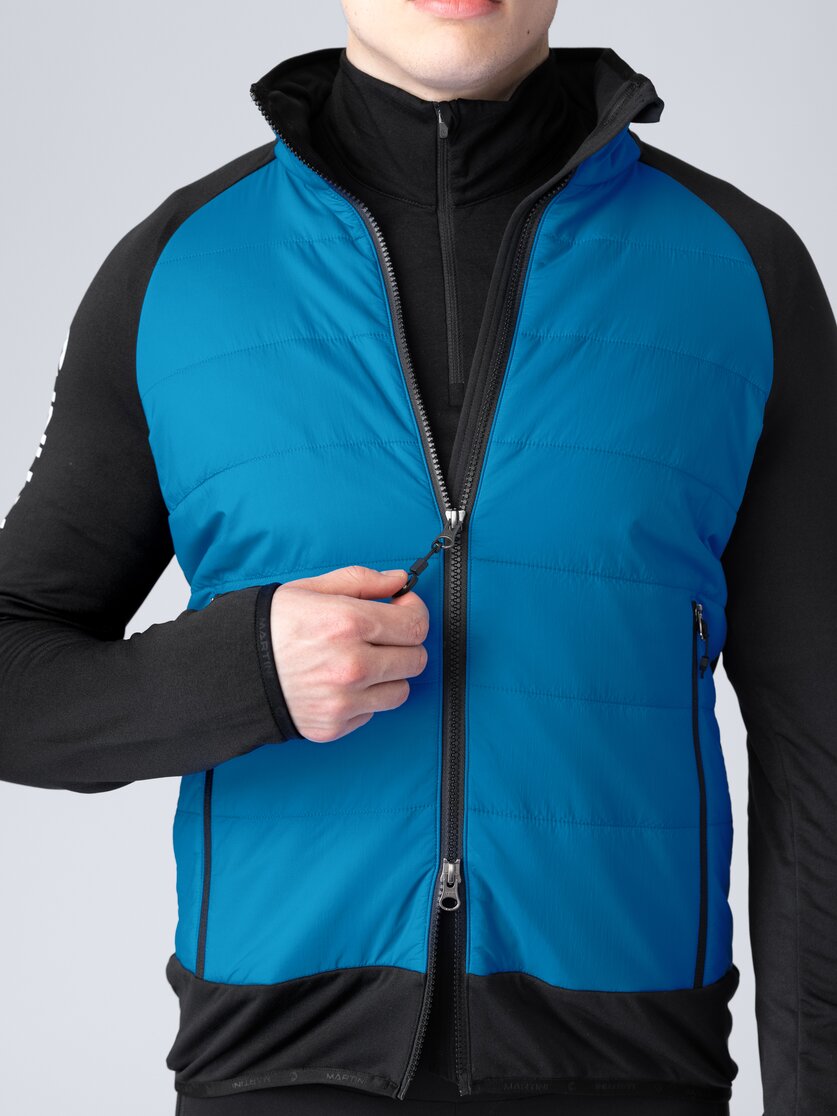 Martini Sportswear - Fullforce Hybrid Jacket Primaloft® M - Hybridjacken in mosstone-mars - Detail 3 - Herren