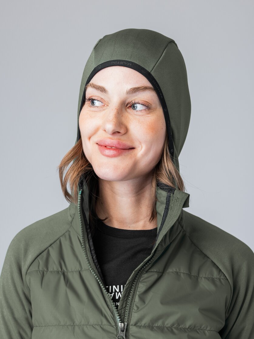 Martini Sportswear - Firstline Hybrid Jacket Primaloft® W - Hybridjacken in mosstone-black - Detail 1 - Damen