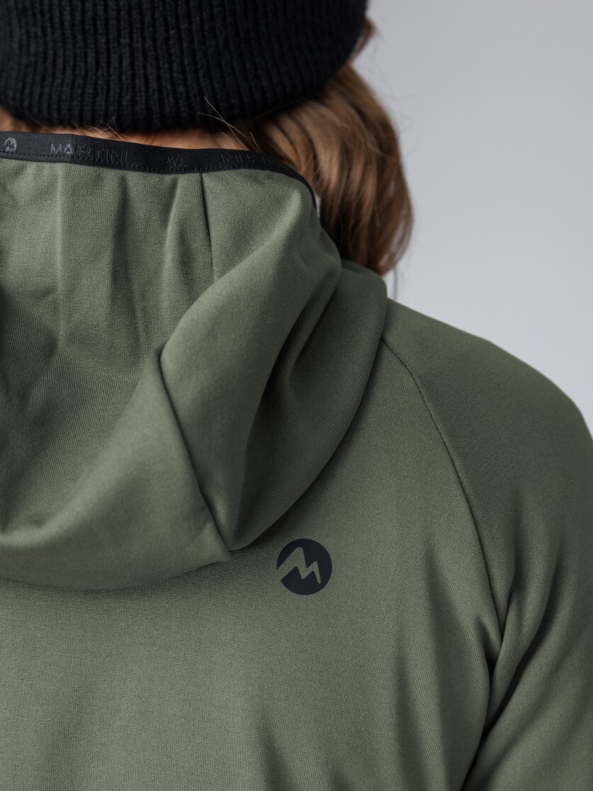 Martini Sportswear - Firstline Hybrid Jacket Primaloft® W - Hybrid jackets in mosstone-black - Detail 6 - Women