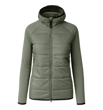 Martini Sportswear - Firstline Hybrid Jacket Primaloft® W - Hybridjacken in mosstone-black - Vorderansicht - Damen
