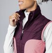 Martini Sportswear - Argon Hybrid Vest G-LOFT® W - Outdoor vests in mosstone-black - Detail 5 - Women