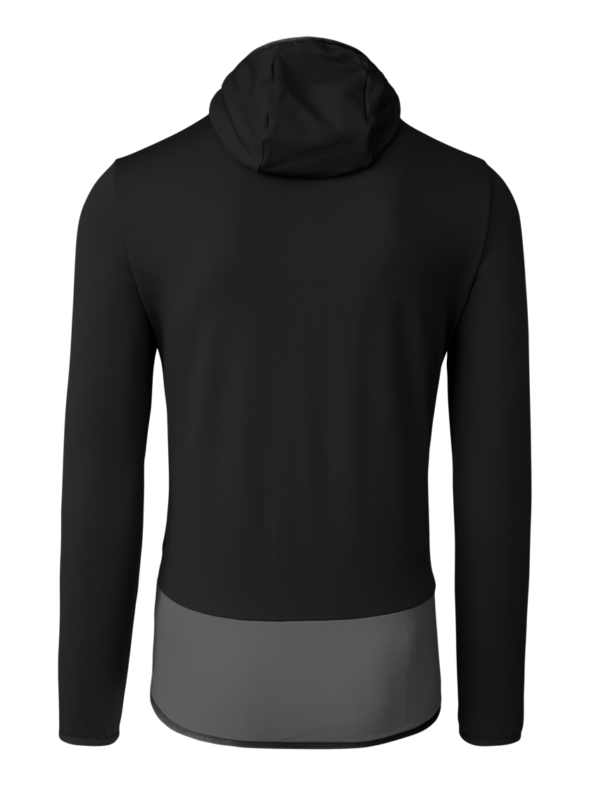 Martini Sportswear - Firstline Midlayer Jacket M - Strati intermedi in black-steel - vista posteriore - Uomo