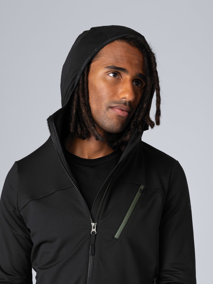 Martini Sportswear - Firstline Midlayer Jacket M - Midlayers in black-mosstone - Detail 6 - Herren