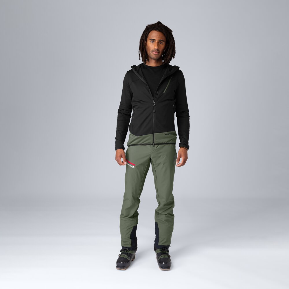 Martini Sportswear - Firstline Midlayer Jacket M - Midlayers in black-mosstone - Vollständiges Outfit - Herren