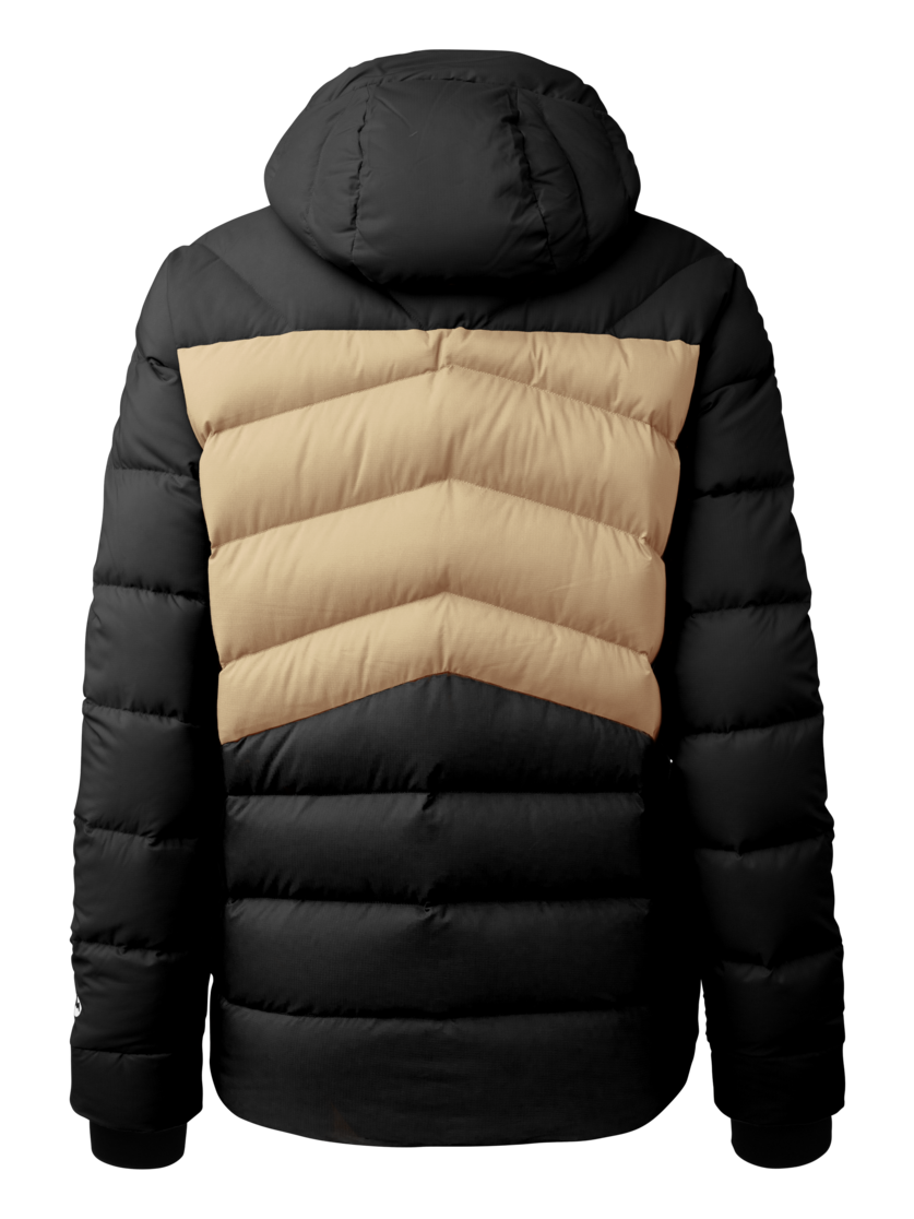 Martini Sportswear - Argon Down Jacket W - Piumini in black-desert - vista posteriore - Donna