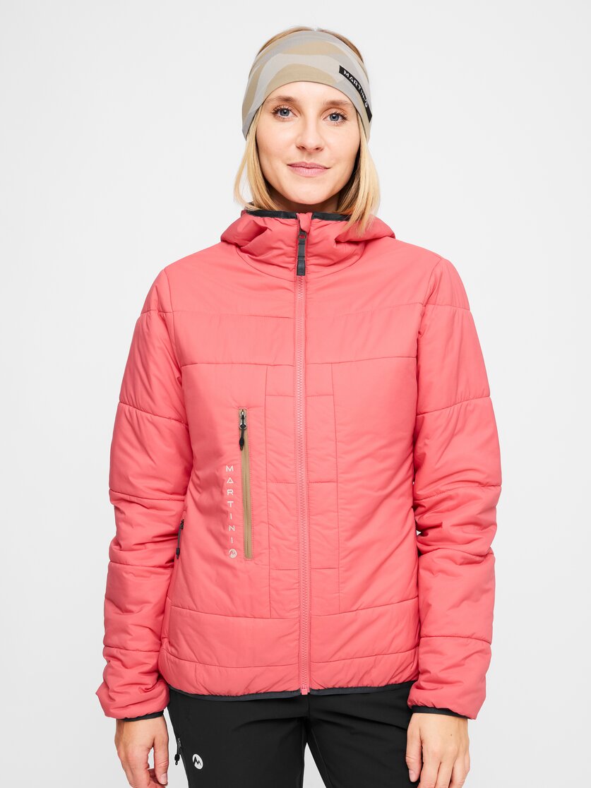 Martini Sportswear - Firstline Padded Jacket G-Loft®W - Primaloft & Gloft Jacken in black-granite - Vorderansicht Model - Damen