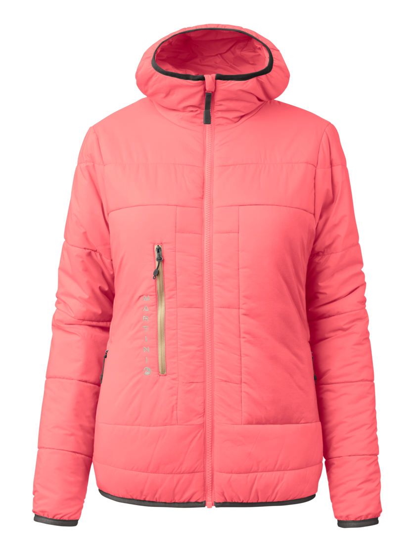 Martini Sportswear - Firstline Padded Jacket G-Loft®W - Primaloft & Gloft Jacken in rosy glow - Vorderansicht - Damen