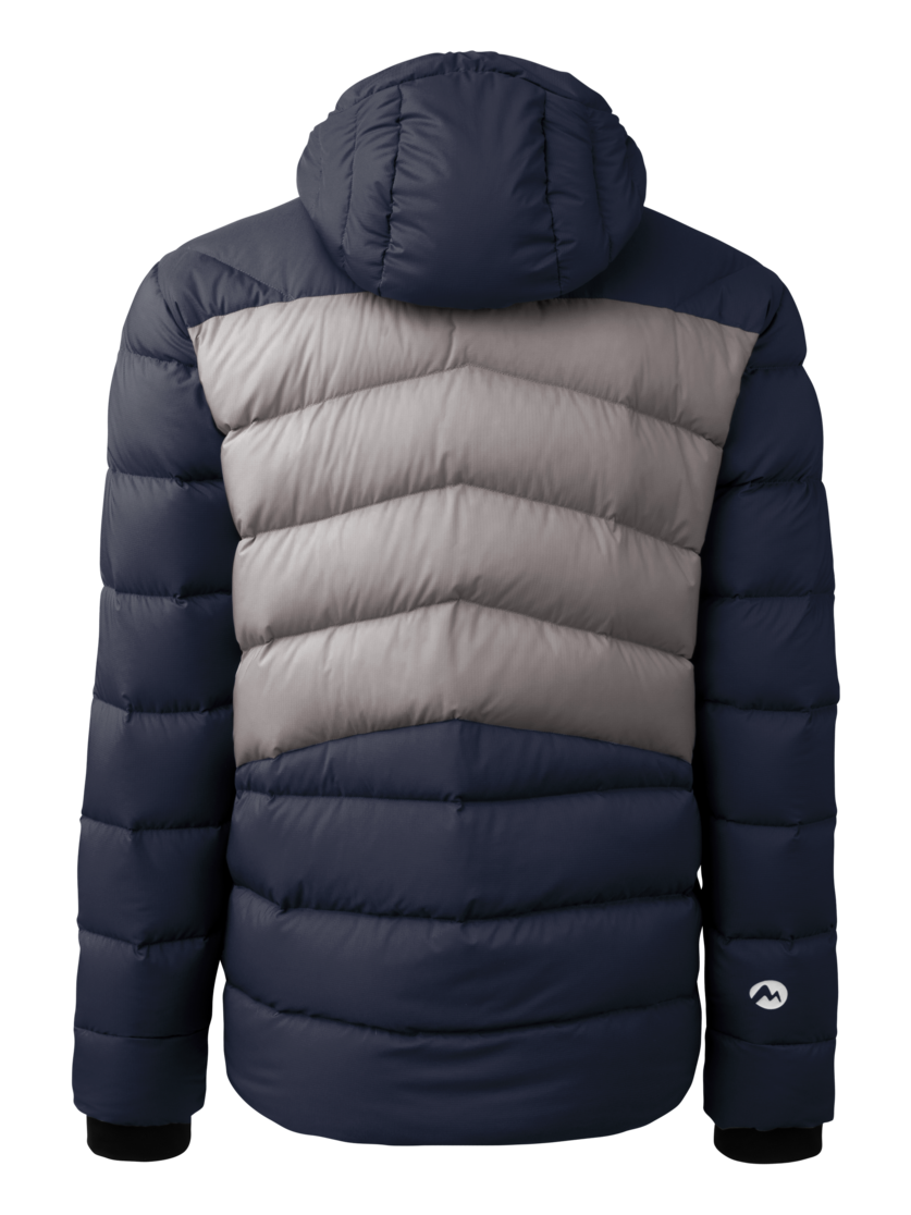 Martini Sportswear - Argon Down Jacket M - Piumini in true navy-ash - vista posteriore - Uomo