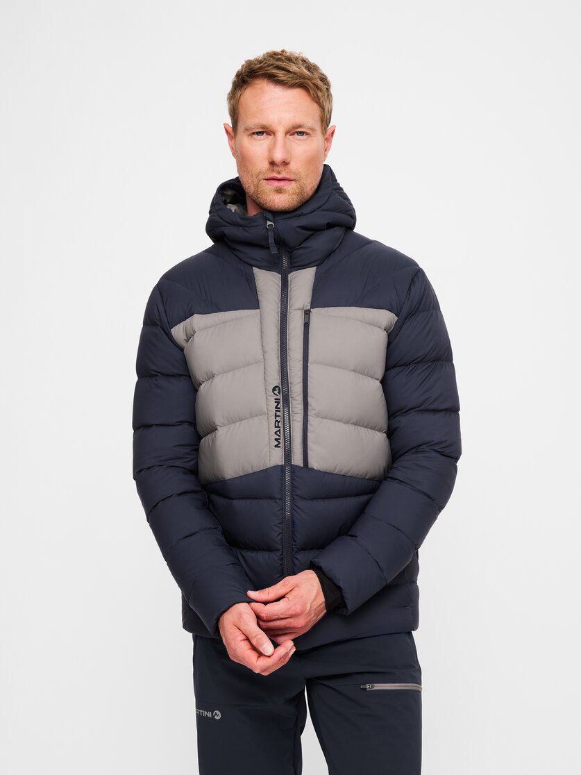 Martini Sportswear - Argon Down Jacket M - Daunenjacken in true navy-ash - Vorderansicht Model - Herren