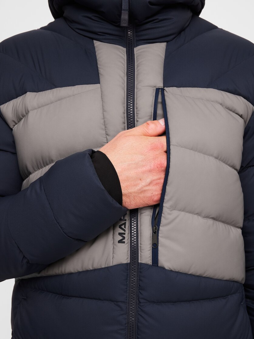 Martini Sportswear - Argon Down Jacket M - Daunenjacken in true navy-ash - Detail 2 - Herren