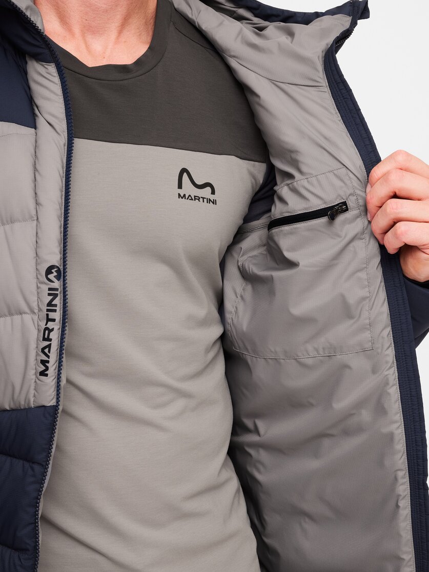 Martini Sportswear - Argon Down Jacket M - Piumini in true navy-ash - Dettaglio 5 - Uomo
