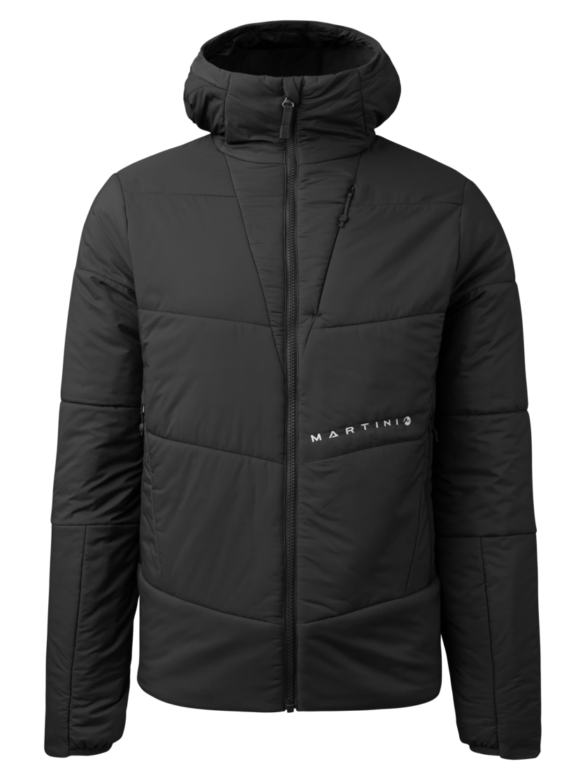 Martini Sportswear - Firstline Padded Jacket G-Loft®M - Primaloft & Gloft Jackets in black - front view - Men
