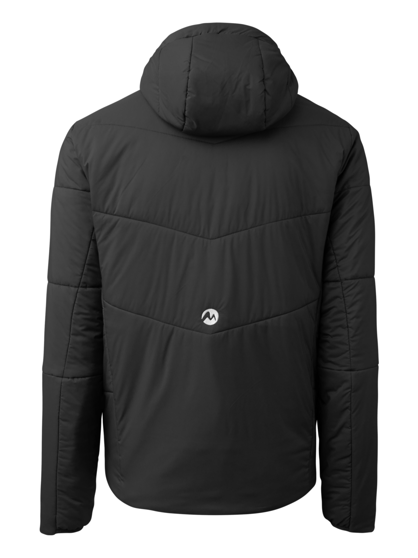 Martini Sportswear - Firstline Padded Jacket G-Loft®M - Primaloft & Gloft Jackets in black - rear view - Men