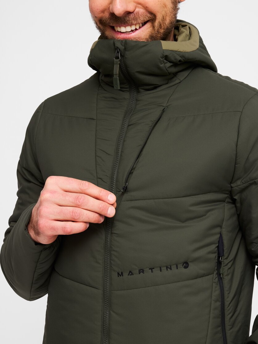 Martini Sportswear - Firstline Padded Jacket G-Loft®M - Giacche Primaloft e Gloft in true navy-olive - Dettaglio 3 - Uomo