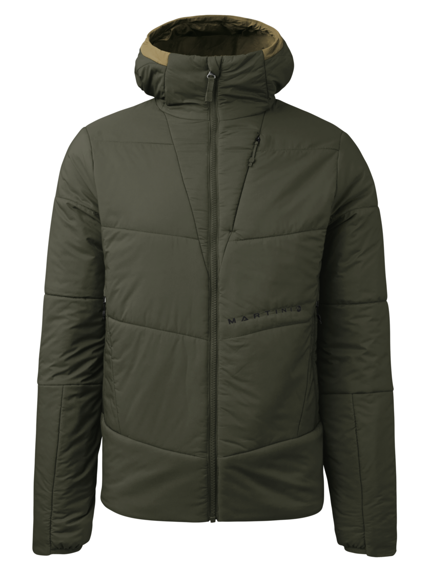 Martini Sportswear - Firstline Padded Jacket G-Loft®M - Giacche Primaloft e Gloft in olive - vista frontale - Uomo