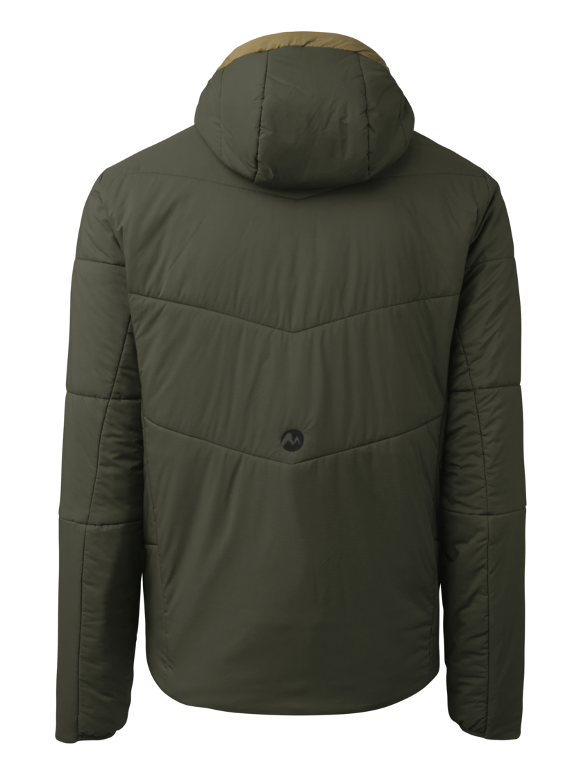 Martini Sportswear - Firstline Padded Jacket G-Loft®M - Giacche Primaloft e Gloft in olive - vista posteriore - Uomo