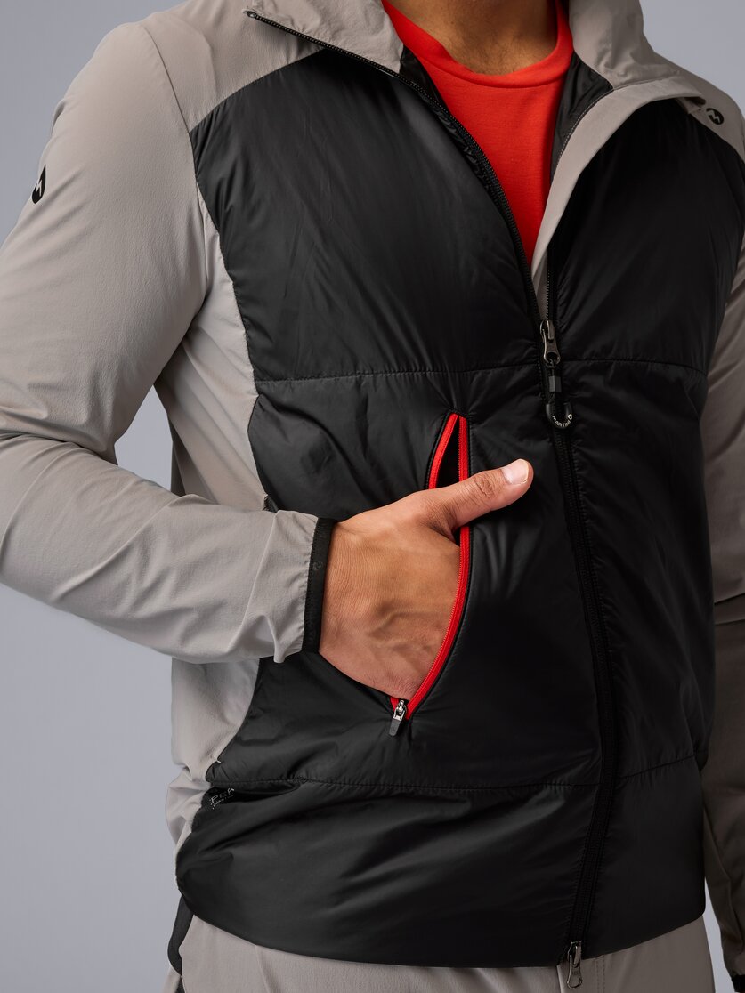 Martini Sportswear - Trektech Hybrid Jacket G-Loft® M - Hybrid jackets in black - Detail 2 - Men