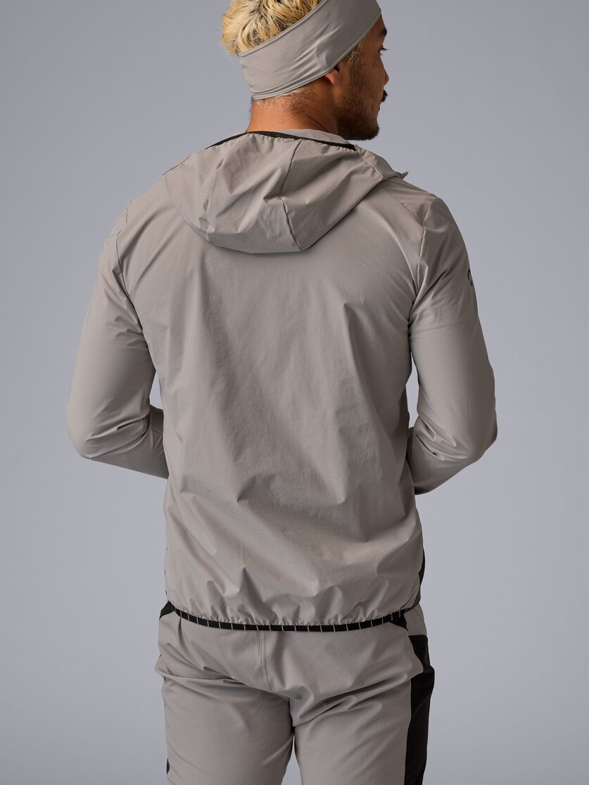 Martini Sportswear - Trektech Hybrid Jacket G-Loft® M - Hybrid jackets in black - rear view model - Men