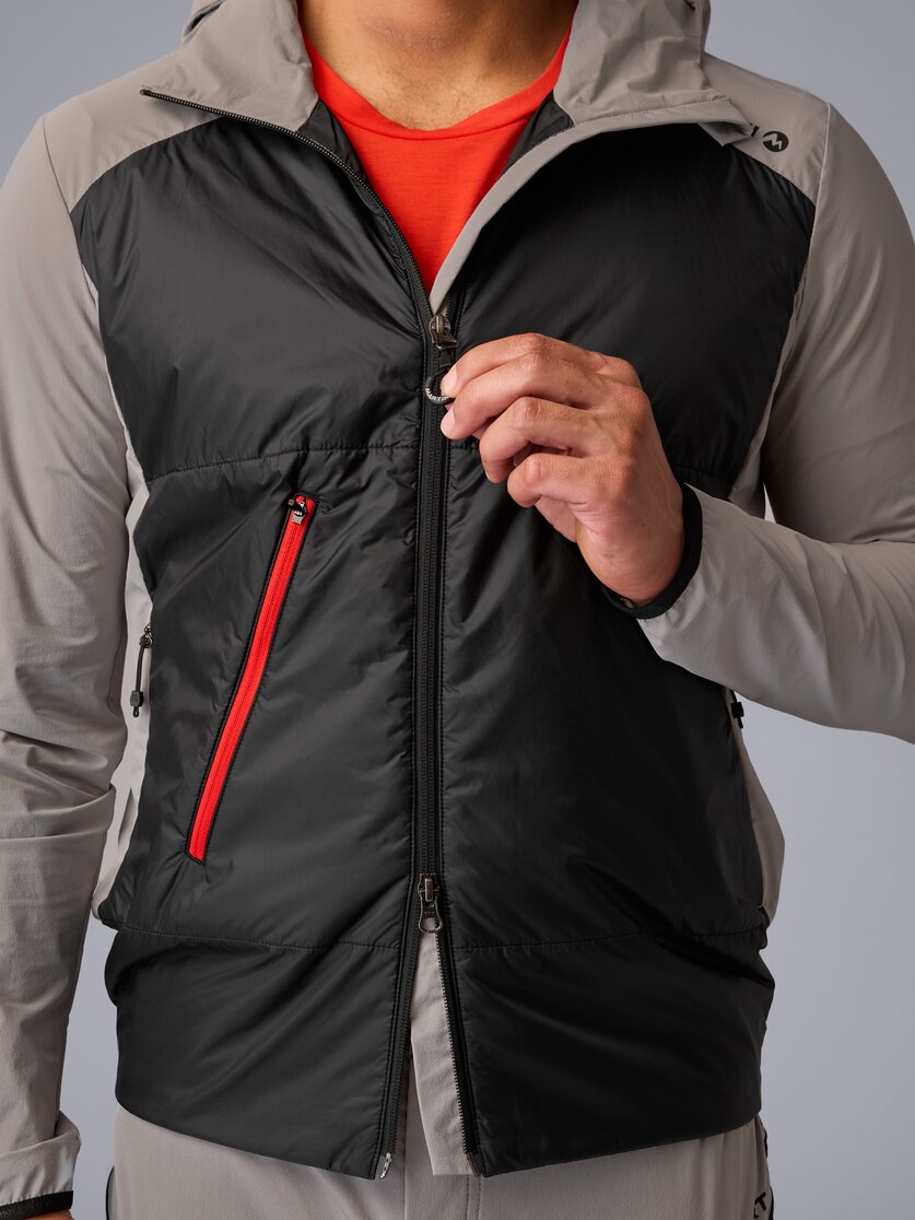 Martini Sportswear - Trektech Hybrid Jacket G-Loft® M - Hybrid jackets in black - Detail 3 - Men