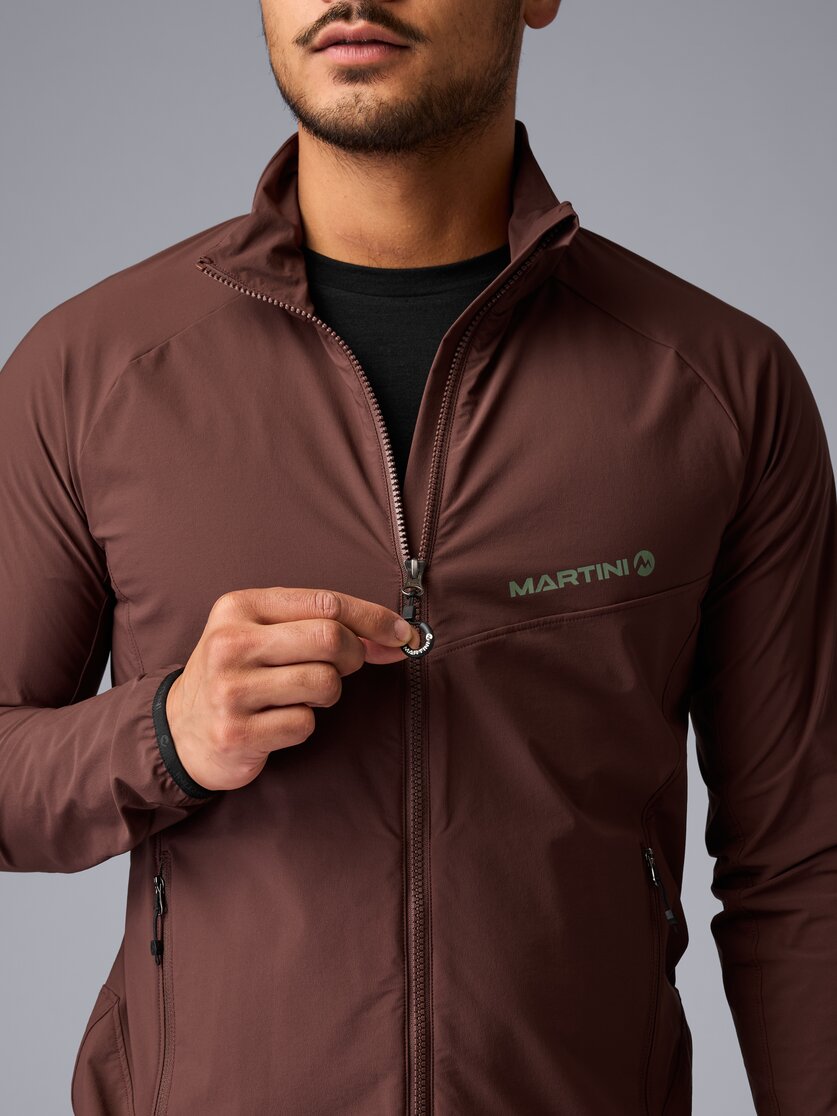 Martini Sportswear - Alpmate Midlayer Jacket M - Midlayers in black-white - Detail 1 - Herren