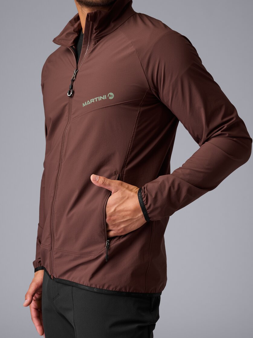 Martini Sportswear - Alpmate Midlayer Jacket M - Midlayers in black-white - Detail 2 - Herren