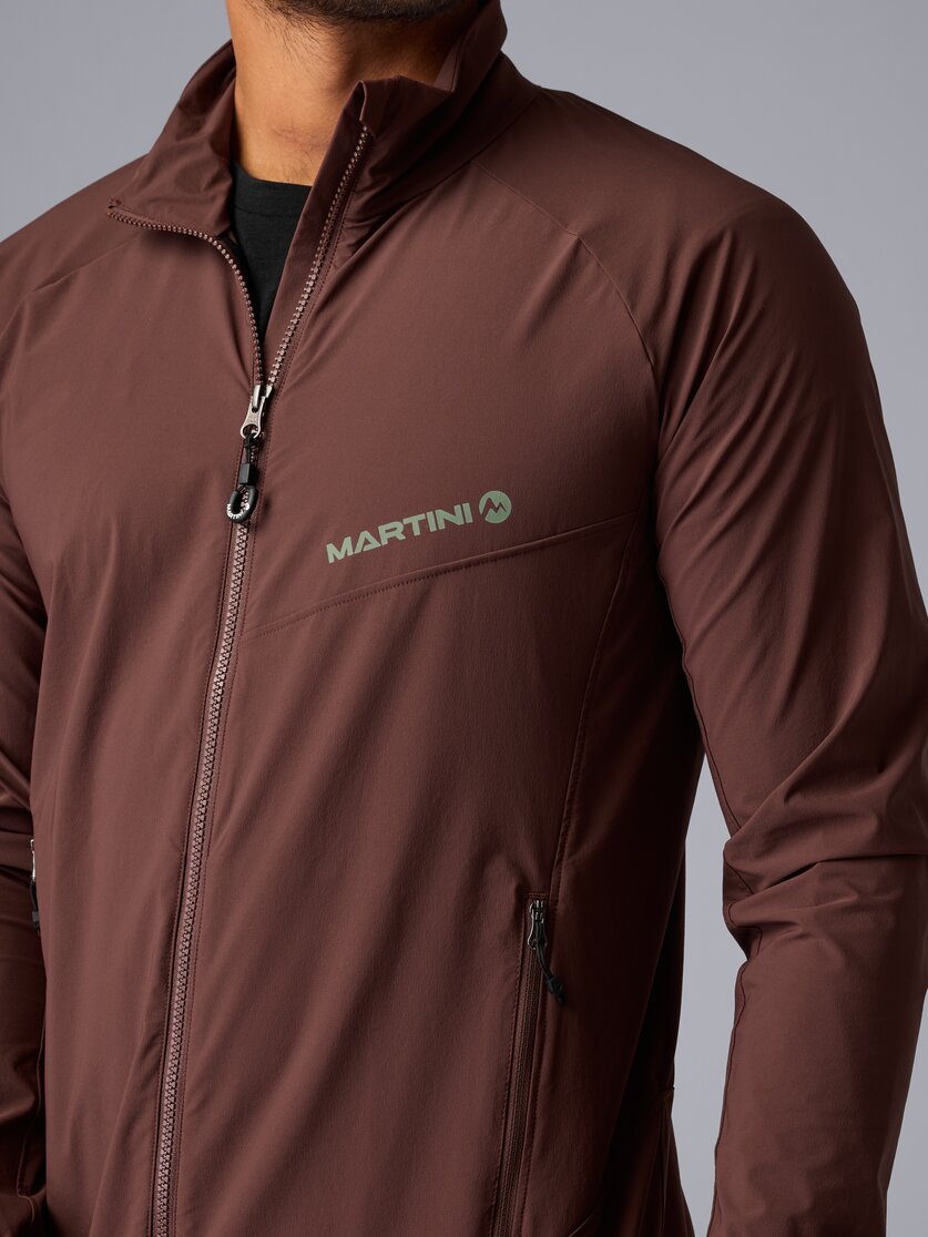 Martini Sportswear - Alpmate Midlayer Jacket M - Midlayers in black-white - Detail 5 - Herren