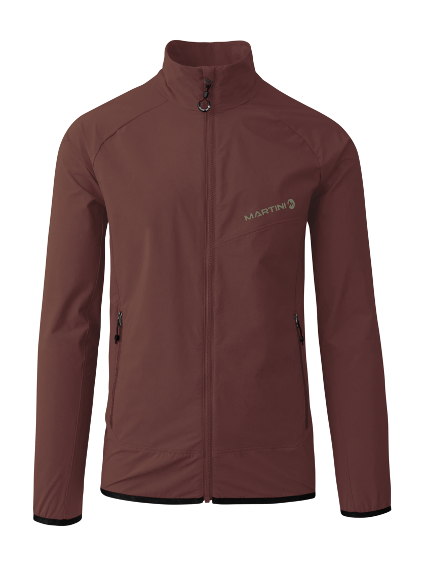 Martini Sportswear - Alpmate Midlayer Jacket M - Midlayers in peakan-tendril - front view - Men