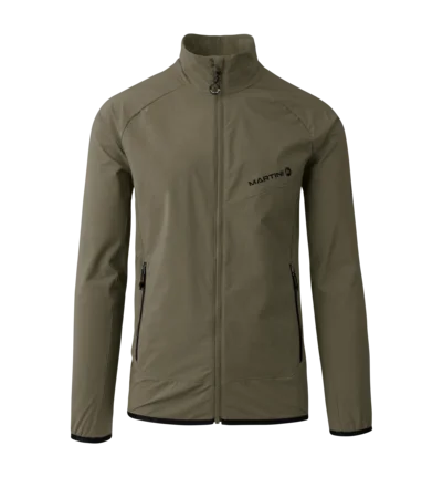 Martini Sportswear - Alpmate Midlayer Jacket M - Midlayers in moss-black - Vorderansicht - Herren