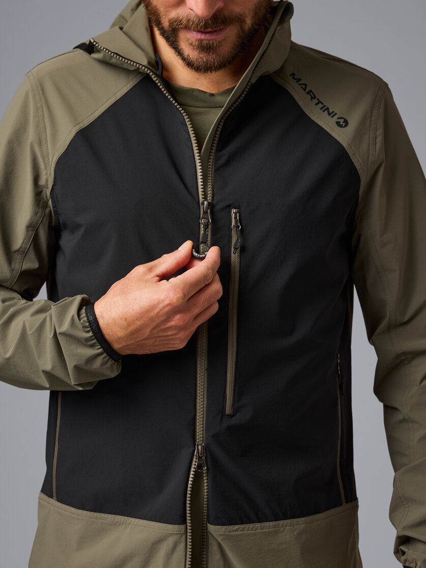 Martini Sportswear - Trektech Midlayer Jacket M - Midlayers in tendril-black - Detail 2 - Herren