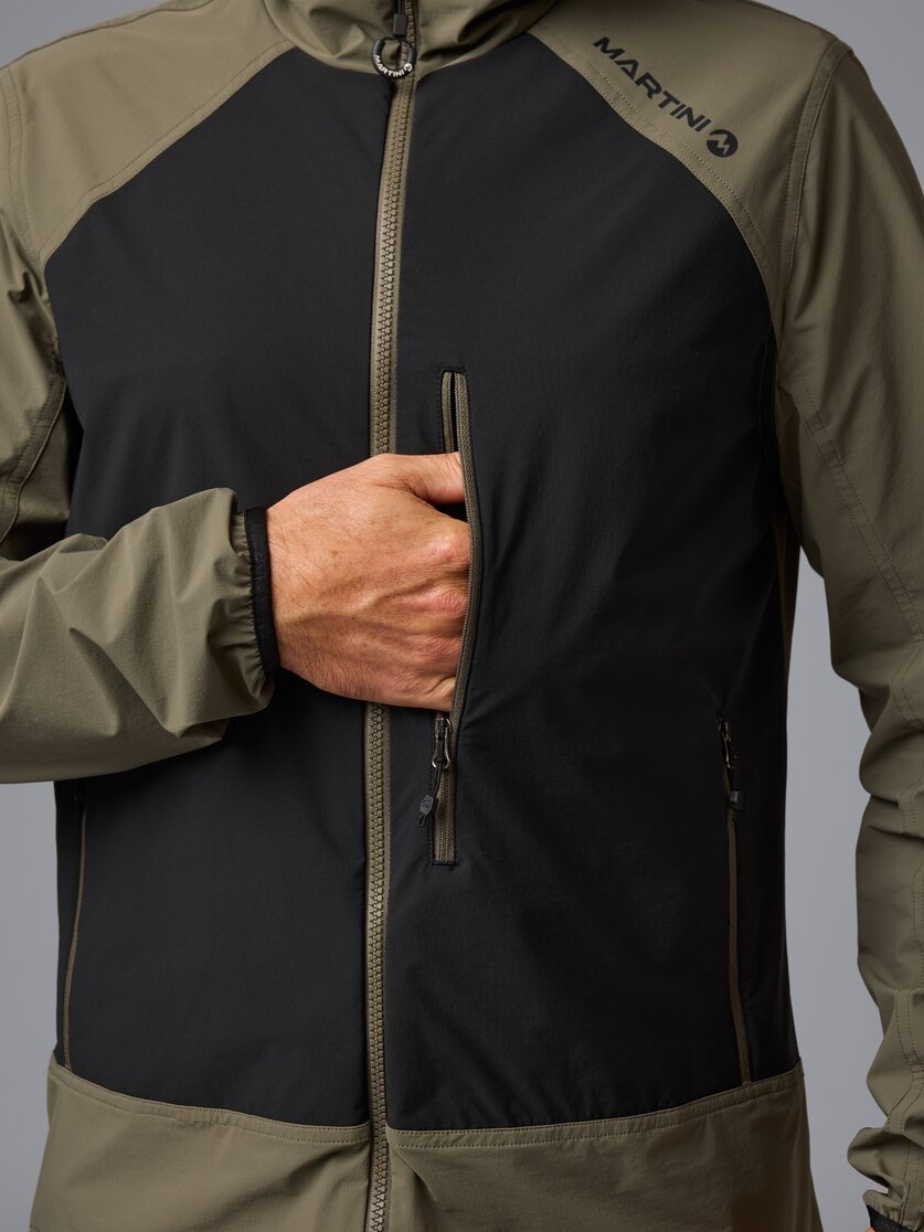 Martini Sportswear - Trektech Midlayer Jacket M - Midlayers in tendril-black - Detail 4 - Herren