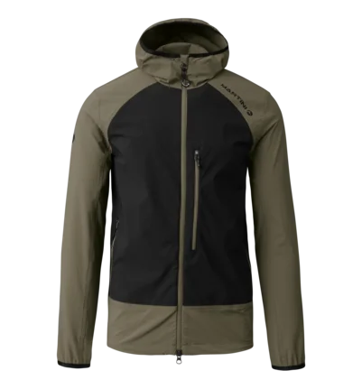 Martini Sportswear - Trektech Midlayer Jacket M - Midlayers in moss-black - Vorderansicht - Herren