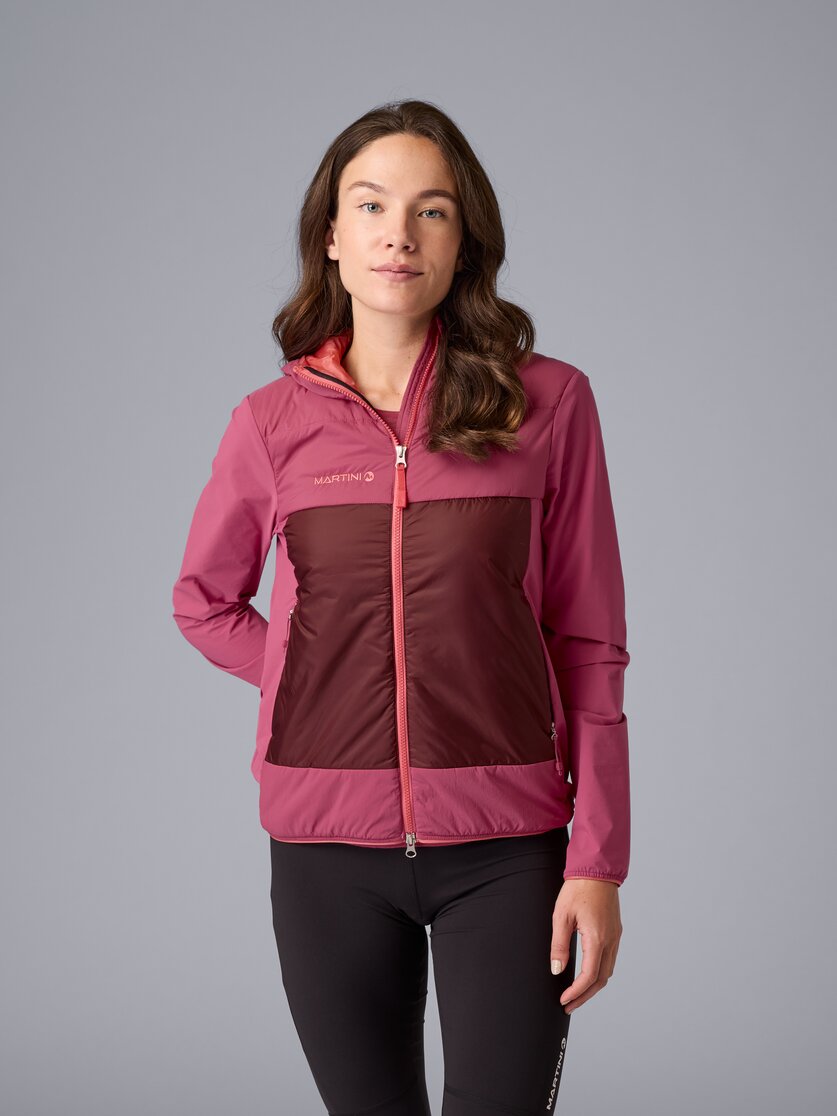 Martini Sportswear - Trektech Hybrid Jacket G-Loft® W - Hybridjacken in black - Vorderansicht Model - Damen