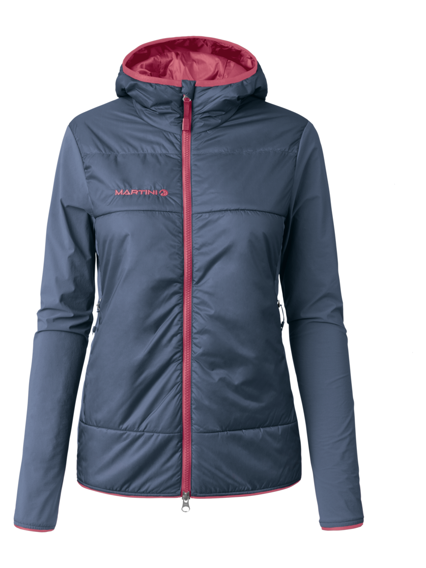 Martini Sportswear - Trektech Hybrid Jacket G-Loft® W - Hybridjacken in dark blue - Vorderansicht - Damen