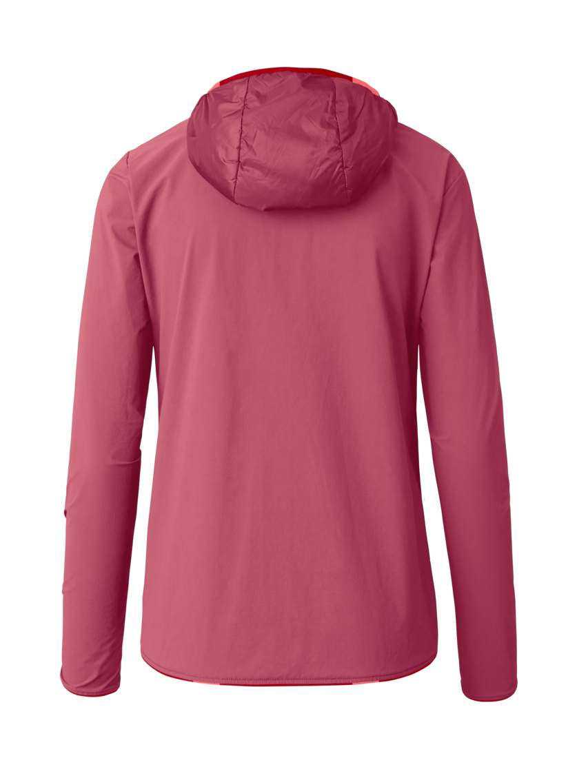 Martini Sportswear - Trektech Hybrid Jacket G-Loft® W - Hybrid jackets in blossom-peakan - rear view - Women